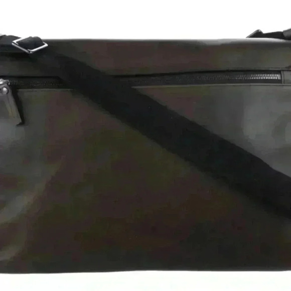 🌟RARE BLACK🌟SHINOLA E/W East West
Messenger Bag  Navigator Leather Laptop - Picture 3 of 16